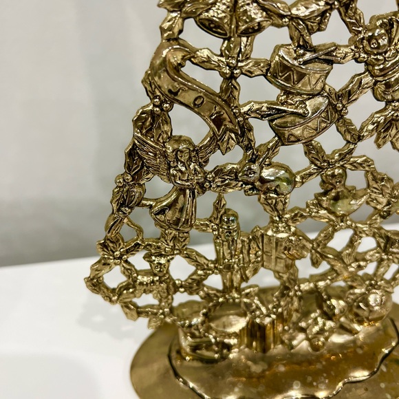 Vintage holiday candle holder - Picture 5 of 6